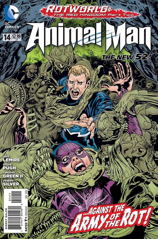 Cover of Animal Man (Vol 2) #14. One of 250,000 Vintage American Comics on sale from Krypton!