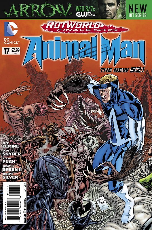 Cover of Animal Man (Vol 2) #17. One of 250,000 Vintage American Comics on sale from Krypton!