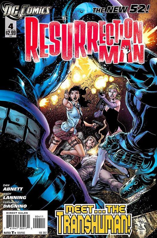 Cover of Resurrection Man (Vol 2) #4. One of 250,000 Vintage American Comics on sale from Krypton!