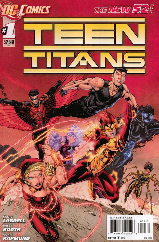 Cover of Teen Titans (Vol 4) #1. One of 250,000 Vintage American Comics on sale from Krypton!
