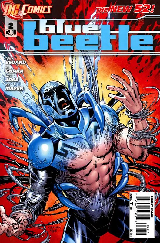 Cover of Blue Beetle (DC Vol 3) #2. One of 250,000 Vintage American Comics on sale from Krypton!