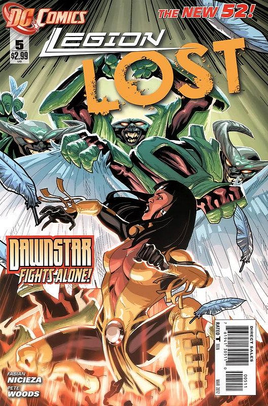 Cover of Legion Lost (Vol 1) #5. One of 250,000 Vintage American Comics on sale from Krypton!
