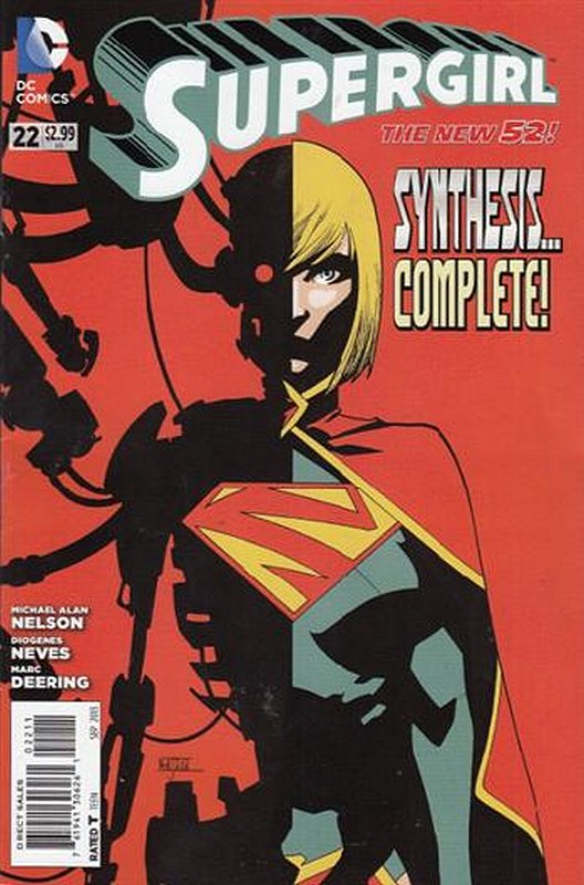 Cover of Supergirl (Vol 4) #22. One of 250,000 Vintage American Comics on sale from Krypton!