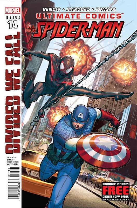 Cover of Ultimate Comics Spider-Man (Vol 2) #14. One of 250,000 Vintage American Comics on sale from Krypton!