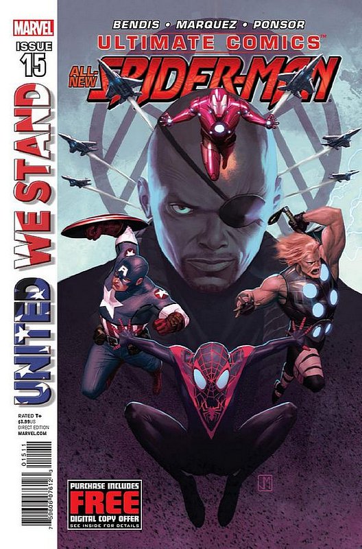 Cover of Ultimate Comics Spider-Man (Vol 2) #15. One of 250,000 Vintage American Comics on sale from Krypton!