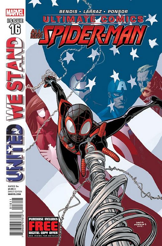 Cover of Ultimate Comics Spider-Man (Vol 2) #16. One of 250,000 Vintage American Comics on sale from Krypton!