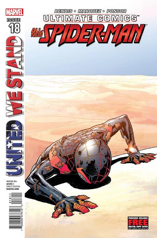 Cover of Ultimate Comics Spider-Man (Vol 2) #18. One of 250,000 Vintage American Comics on sale from Krypton!
