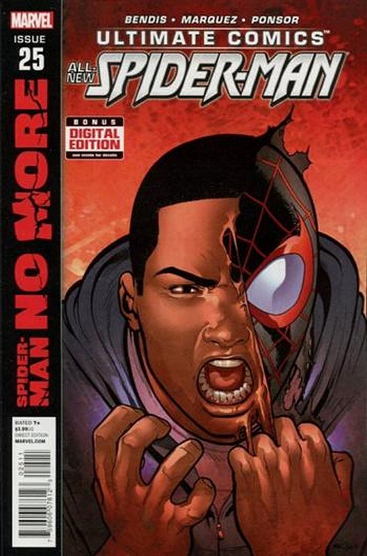 Cover of Ultimate Comics Spider-Man (Vol 2) #25. One of 250,000 Vintage American Comics on sale from Krypton!