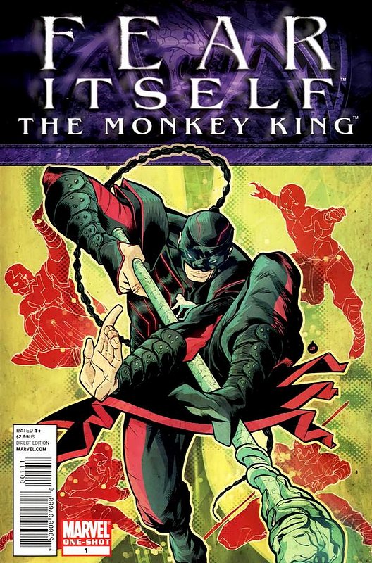 Cover of Fear Itself: Monkey King (2011 One Shot) #1. One of 250,000 Vintage American Comics on sale from Krypton!