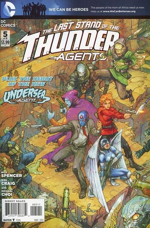 Cover of Thunder Agents (2011 Ltd) #5. One of 250,000 Vintage American Comics on sale from Krypton!