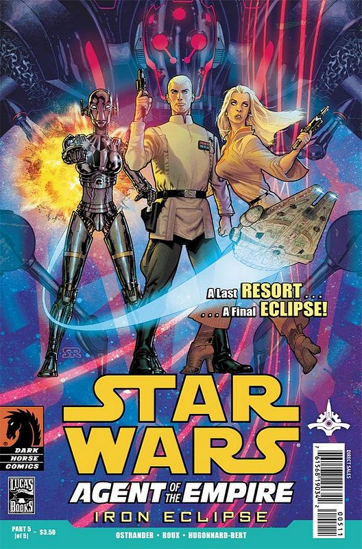 Cover of Star Wars: Agent of Empire - Iron Eclipse #5. One of 250,000 Vintage American Comics on sale from Krypton!
