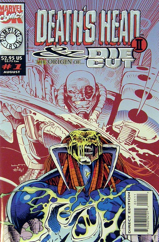 Cover of Deaths Head II & Die Cut (1992 Ltd) #1. One of 250,000 Vintage American Comics on sale from Krypton!