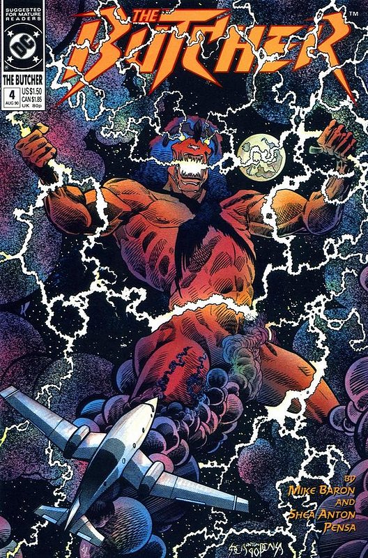 Cover of Butcher (1990 Ltd) #4. One of 250,000 Vintage American Comics on sale from Krypton!