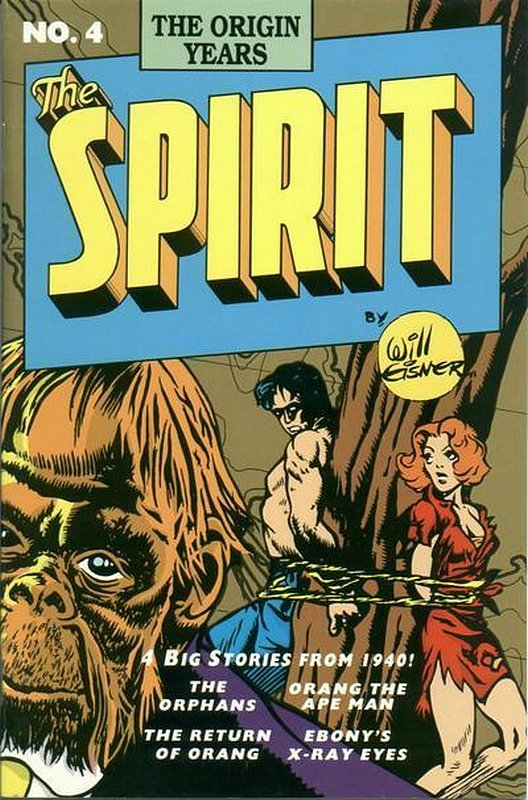 Cover of Spirit: The Origin Years #4. One of 250,000 Vintage American Comics on sale from Krypton!