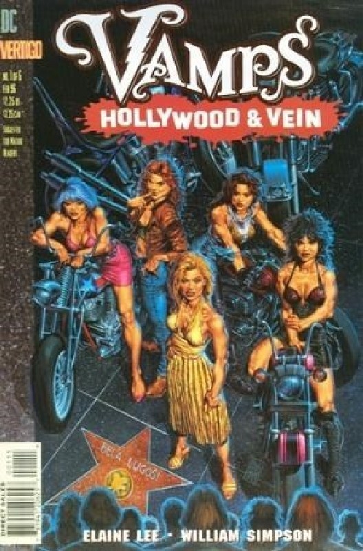 Cover of Vamps: Hollywood & Vein (1996 Ltd) #1. One of 250,000 Vintage American Comics on sale from Krypton!