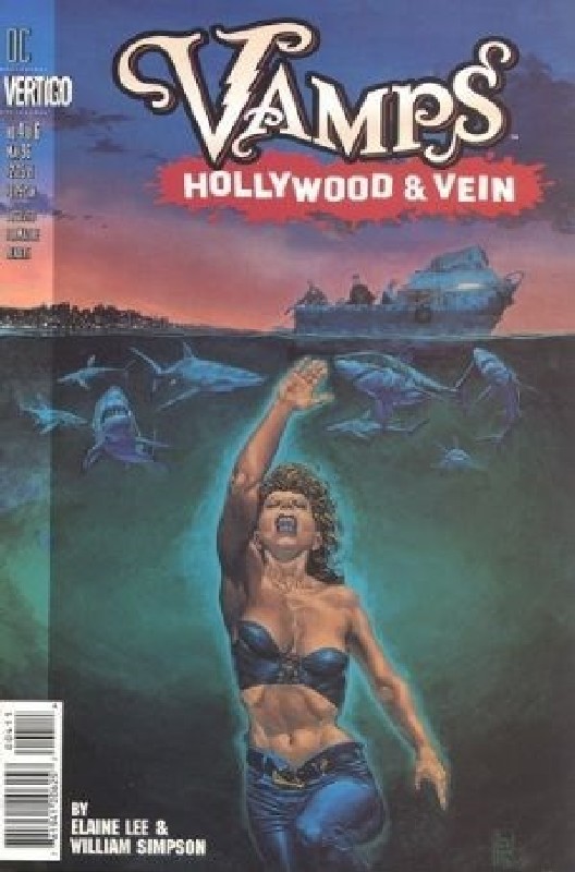 Cover of Vamps: Hollywood & Vein (1996 Ltd) #4. One of 250,000 Vintage American Comics on sale from Krypton!
