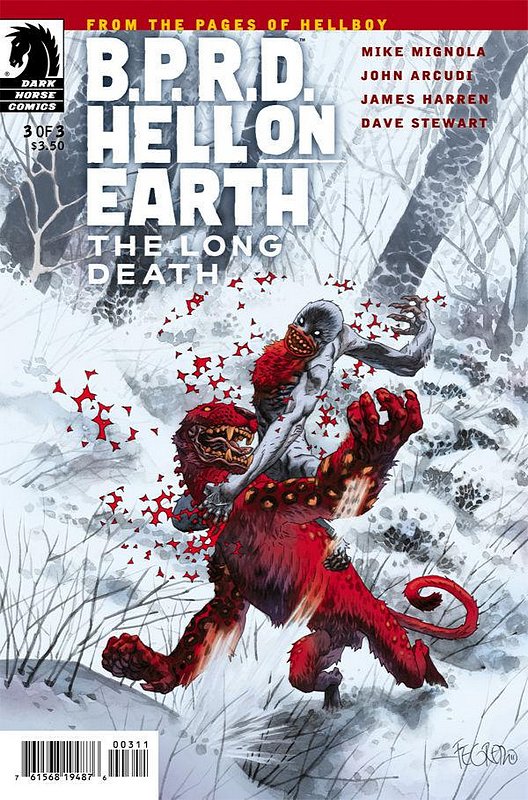 Cover of BPRD: Hell on Earth - Long Death (2012 Ltd) #3. One of 250,000 Vintage American Comics on sale from Krypton!