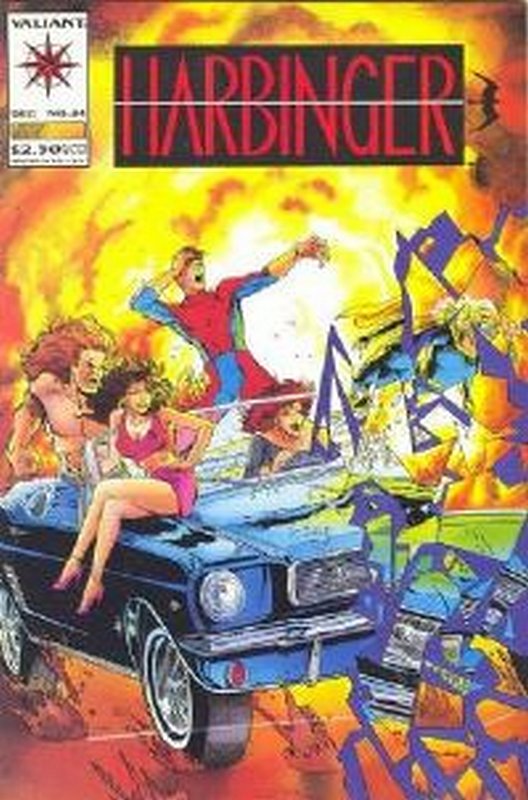 Cover of Harbinger (Vol 1) #24. One of 250,000 Vintage American Comics on sale from Krypton!