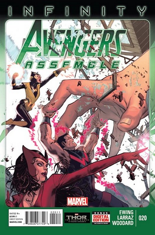 Cover of Avengers Assemble (Vol 1) #20. One of 250,000 Vintage American Comics on sale from Krypton!