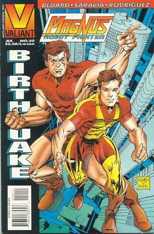 Cover of Magnus Robot Fighter (Vol 2) #50. One of 250,000 Vintage American Comics on sale from Krypton!