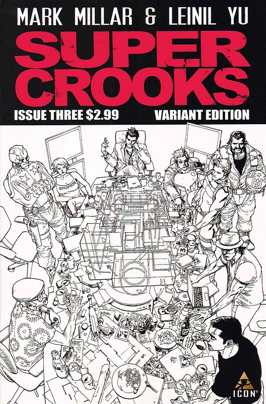 Cover of Supercrooks (2012 Ltd) #3. One of 250,000 Vintage American Comics on sale from Krypton!