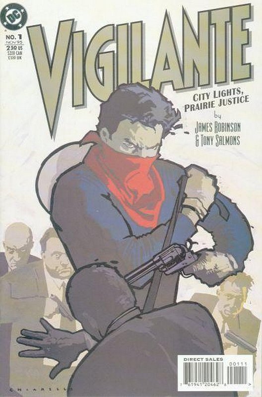 Cover of Vigilante: City lights- Prairie Justice (1996 Ltd) #1. One of 250,000 Vintage American Comics on sale from Krypton!