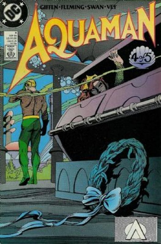 Cover of Aquaman (1989 Ltd) #4. One of 250,000 Vintage American Comics on sale from Krypton!