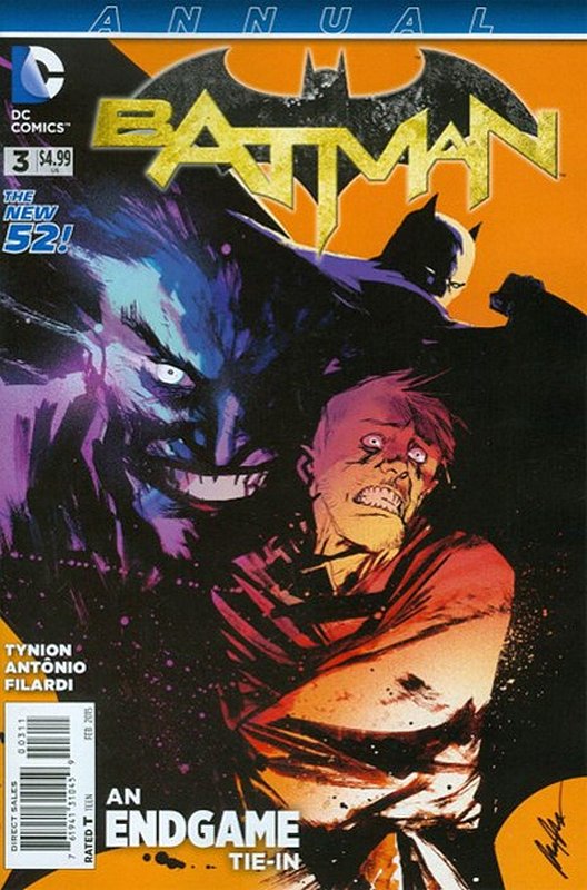 Cover of Batman Annual (2012) #3. One of 250,000 Vintage American Comics on sale from Krypton!