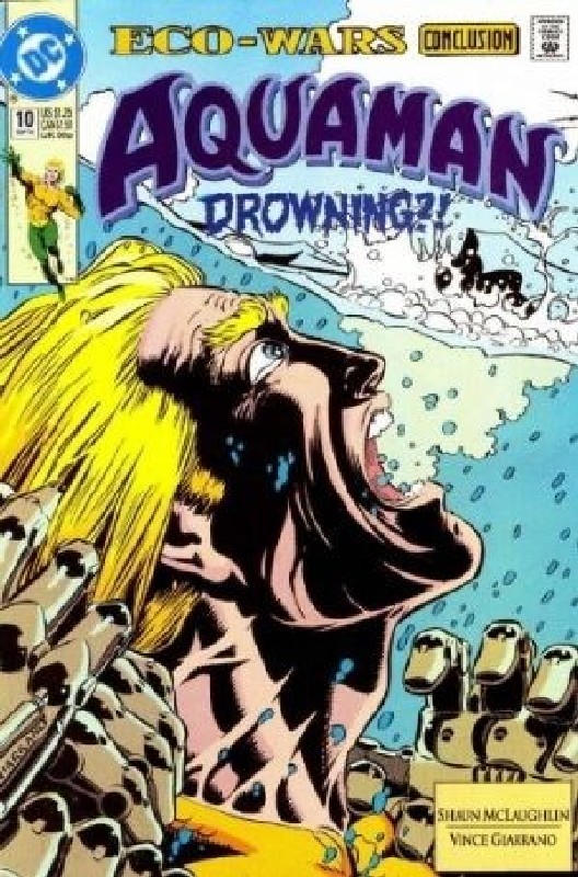 Cover of Aquaman (Vol 2) #10. One of 250,000 Vintage American Comics on sale from Krypton!