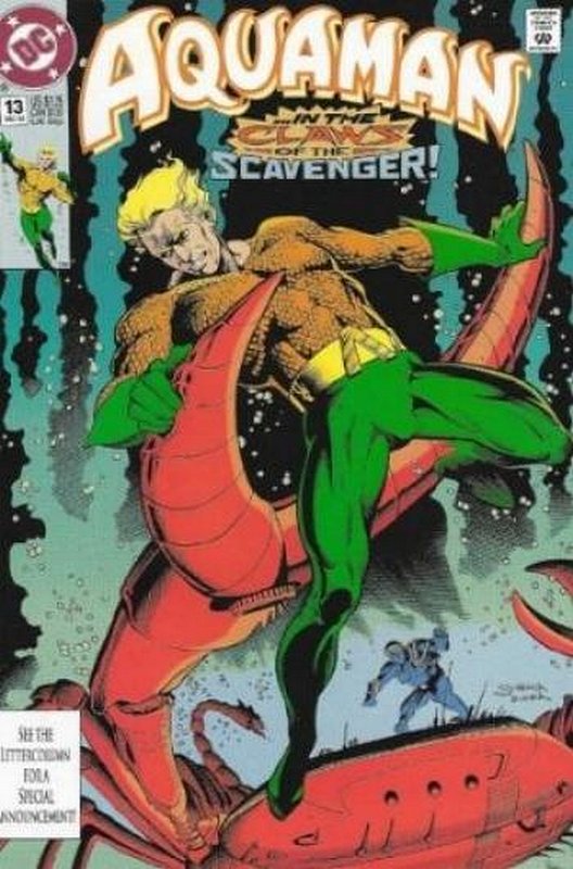 Cover of Aquaman (Vol 2) #13. One of 250,000 Vintage American Comics on sale from Krypton!