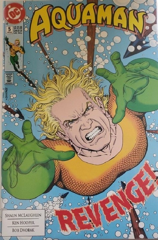 Cover of Aquaman (Vol 2) #5. One of 250,000 Vintage American Comics on sale from Krypton!
