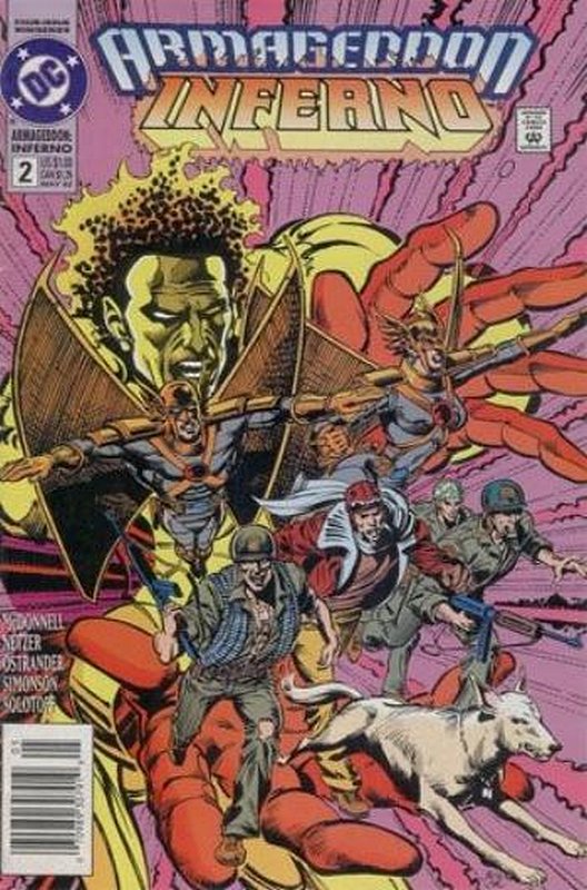 Cover of Armageddon: Inferno (1992 Ltd) #2. One of 250,000 Vintage American Comics on sale from Krypton!
