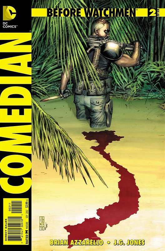 Cover of Before Watchmen: Comedian (2012 Ltd) #2. One of 250,000 Vintage American Comics on sale from Krypton!