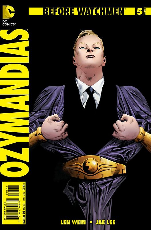 Cover of Before Watchmen: Ozymandias (2012 Ltd) #5. One of 250,000 Vintage American Comics on sale from Krypton!