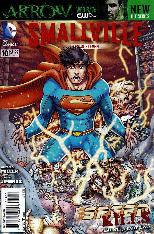 Cover of Smallville Season 11 #10. One of 250,000 Vintage American Comics on sale from Krypton!