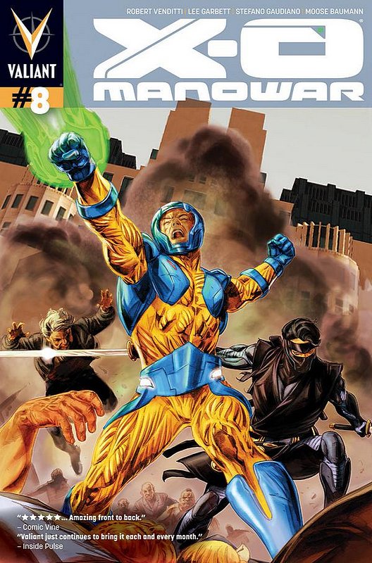 Cover of X-O Manowar (Vol 3) #8. One of 250,000 Vintage American Comics on sale from Krypton!