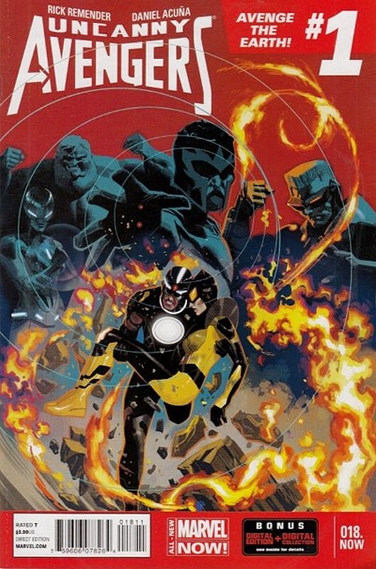 Cover of Uncanny Avengers (Vol 1) #18. One of 250,000 Vintage American Comics on sale from Krypton!