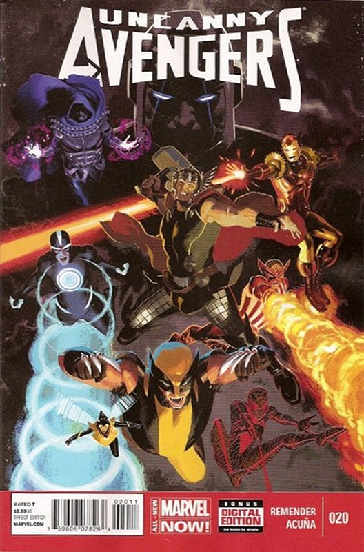Cover of Uncanny Avengers (Vol 1) #20. One of 250,000 Vintage American Comics on sale from Krypton!