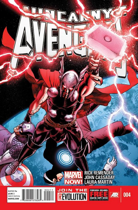 Cover of Uncanny Avengers (Vol 1) #4. One of 250,000 Vintage American Comics on sale from Krypton!