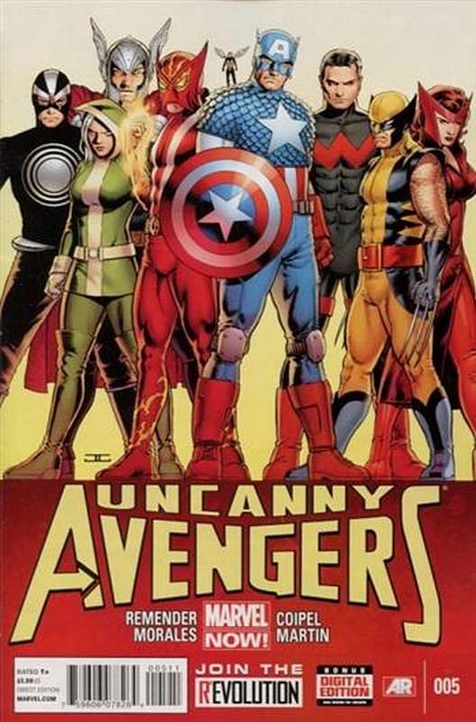 Cover of Uncanny Avengers (Vol 1) #5. One of 250,000 Vintage American Comics on sale from Krypton!
