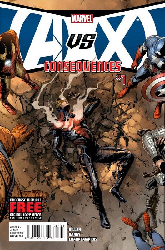 Cover of AVX: Consequences (2012 Ltd) #1. One of 250,000 Vintage American Comics on sale from Krypton!