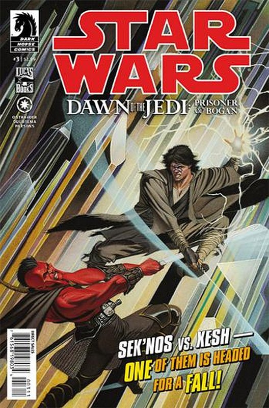 Cover of Star Wars: Dawn of the Jedi - Prisoner of Bogan #3. One of 250,000 Vintage American Comics on sale from Krypton!
