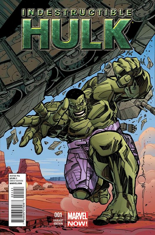Cover of Indestructible Hulk (Vol 1) #1. One of 250,000 Vintage American Comics on sale from Krypton!
