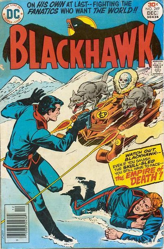 Cover of Blackhawk (Vol 1) #249. One of 250,000 Vintage American Comics on sale from Krypton!