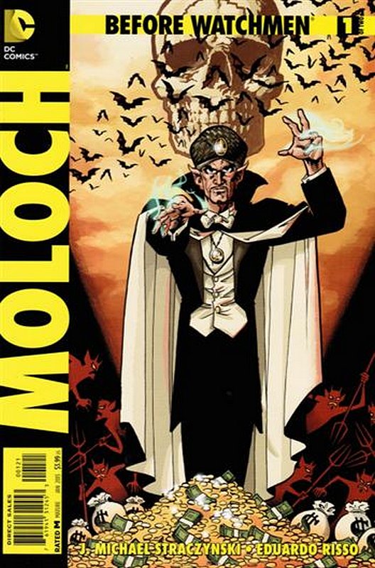 Cover of Before Watchmen: Moloch (2012 Ltd) #1. One of 250,000 Vintage American Comics on sale from Krypton!