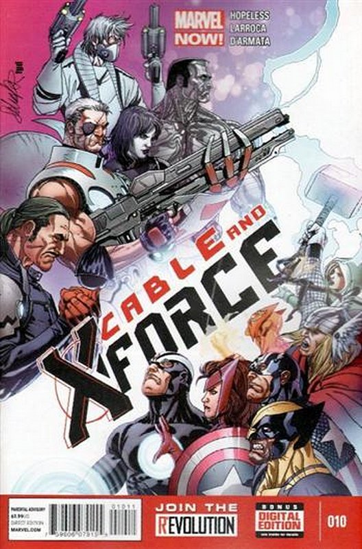 Cover of Cable & X-Force (Vol 1) #10. One of 250,000 Vintage American Comics on sale from Krypton!