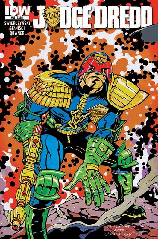 Cover of Judge Dredd (IDW) (Vol 1) #13. One of 250,000 Vintage American Comics on sale from Krypton!