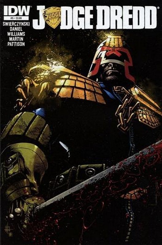 Cover of Judge Dredd (IDW) (Vol 1) #5. One of 250,000 Vintage American Comics on sale from Krypton!