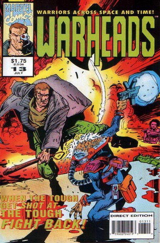 Cover of Warheads (Vol 1) #13. One of 250,000 Vintage American Comics on sale from Krypton!