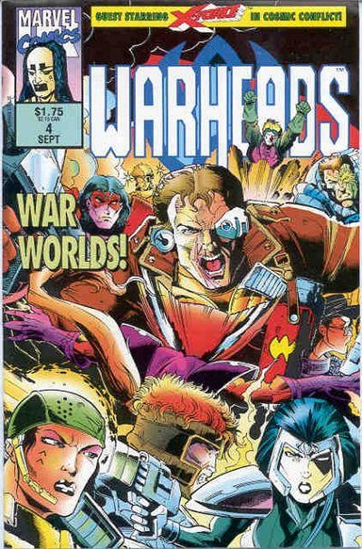 Cover of Warheads (Vol 1) #4. One of 250,000 Vintage American Comics on sale from Krypton!